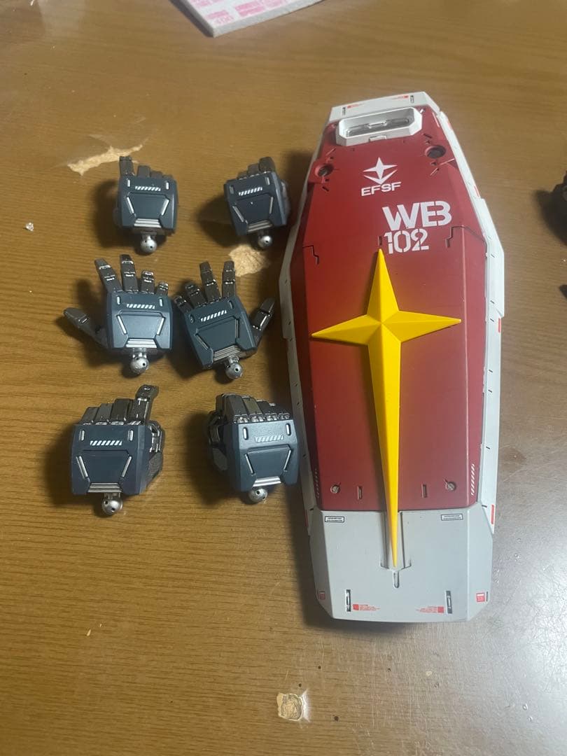 カメ② PG unleashedガンダム完成品