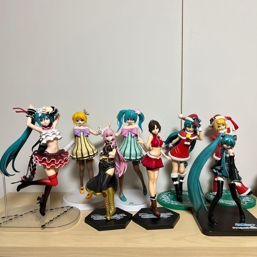 初音ミク　鏡音リン　フィギュア　クリスマス　SPM ノンブレス DIVA