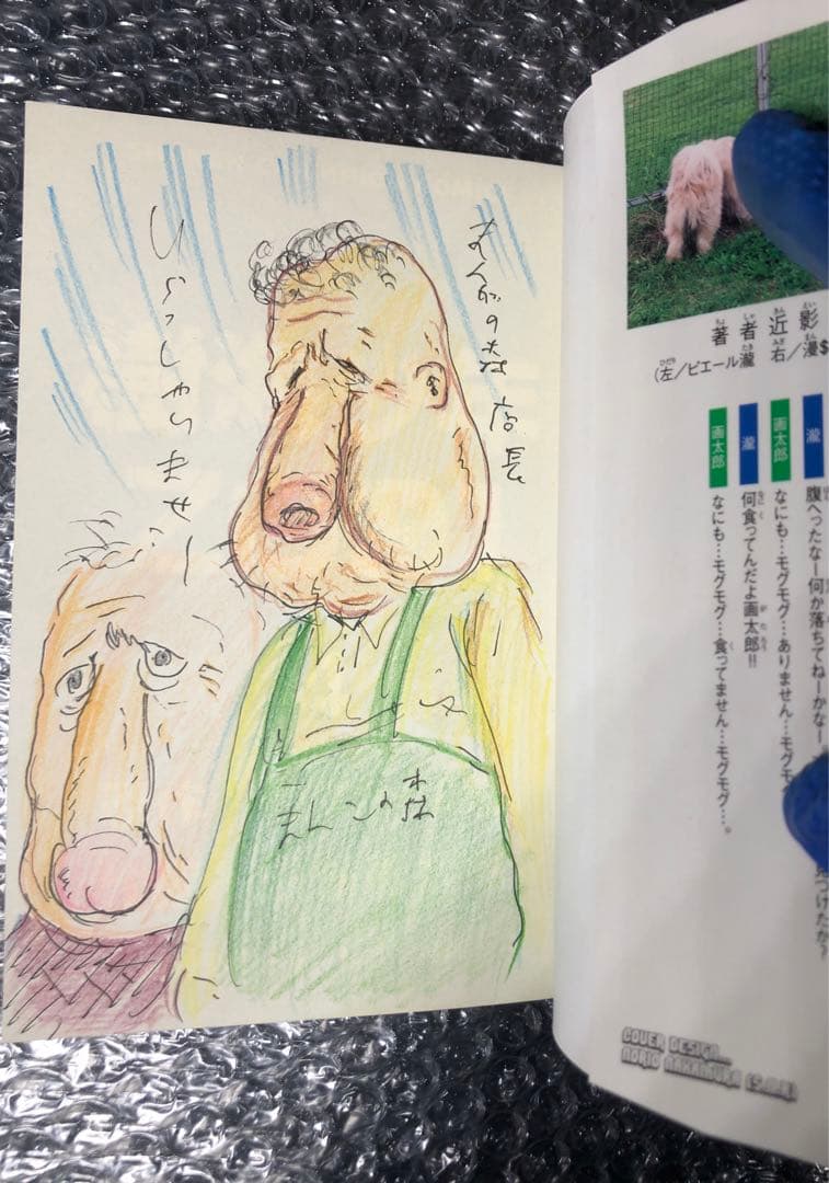 漫⭐️画太郎先生のサイン（イラスト）本「樹海少年ZOO1」