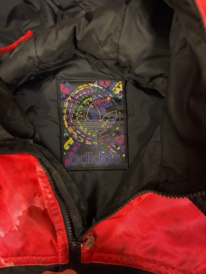 【90s】adidas スキーウェア レトロ ビッグロゴ ヴィンテージ風