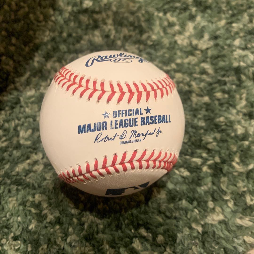 田中将大サインボールMLB
