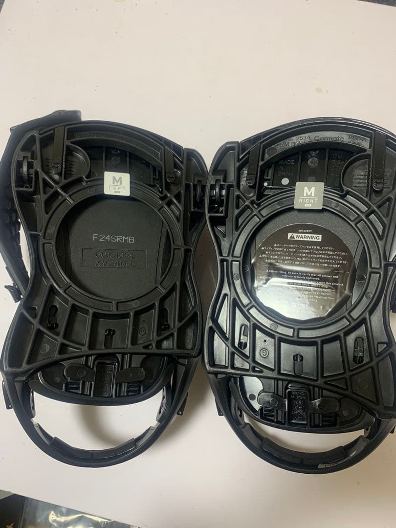 【新品未使用】FLUX スノーボードビンディング SR 23-24 ブラック M
