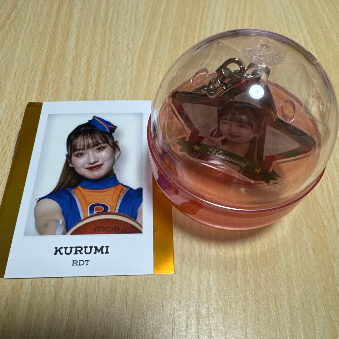 【新品】茨城ロボッツ RDT KURUMI チェキ風トレカ キーホルダー セット