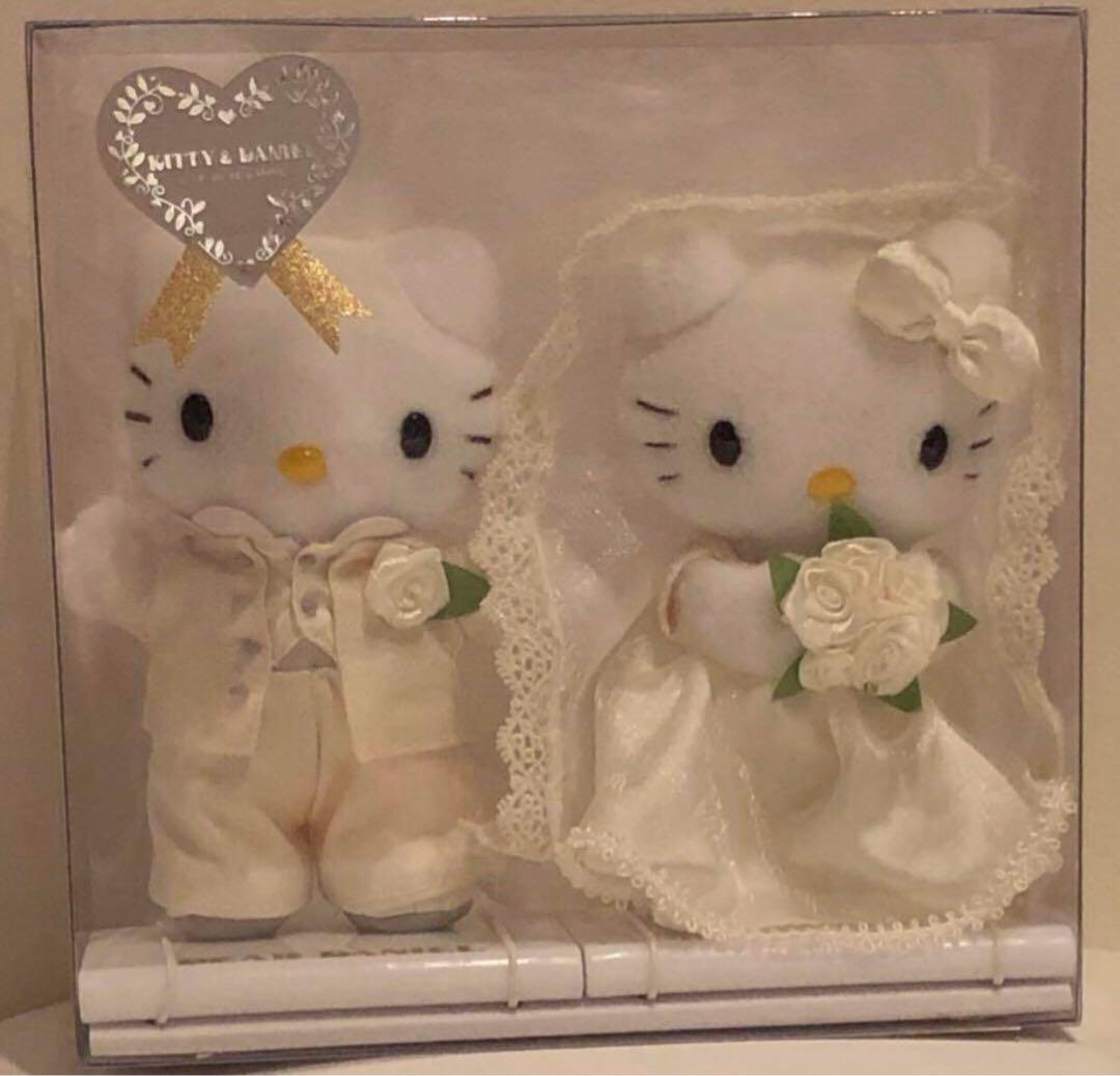 ハローキティ ダニエル ウエディング ドール ぬいぐるみ　激レア 1999 新品