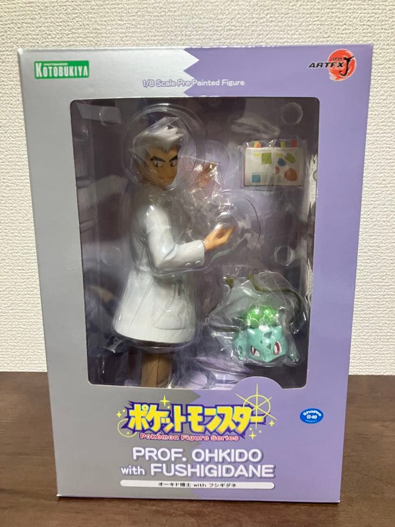 未開封コトブキヤ　ポケットモンスター　ARTFXJオーキド with フシギダネ