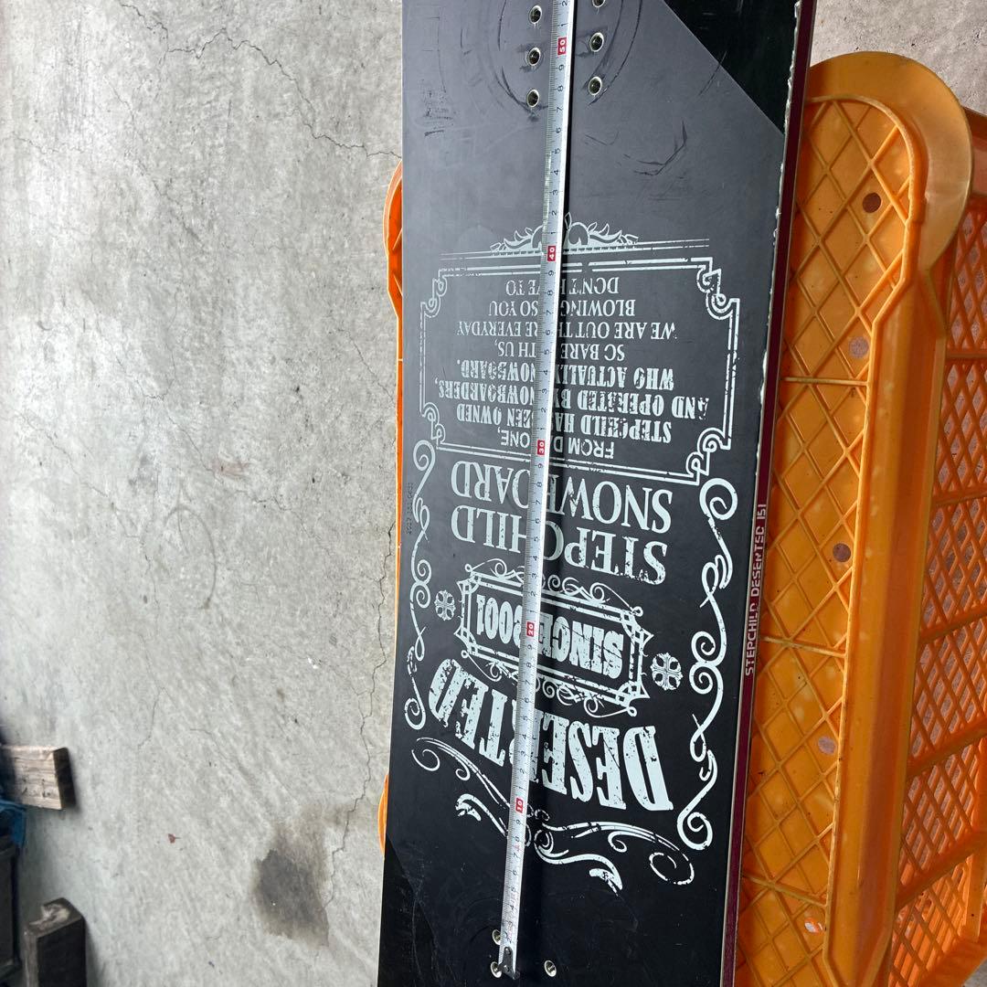 STEPCHILD 151センチ　ダブルキャンバー　送料込