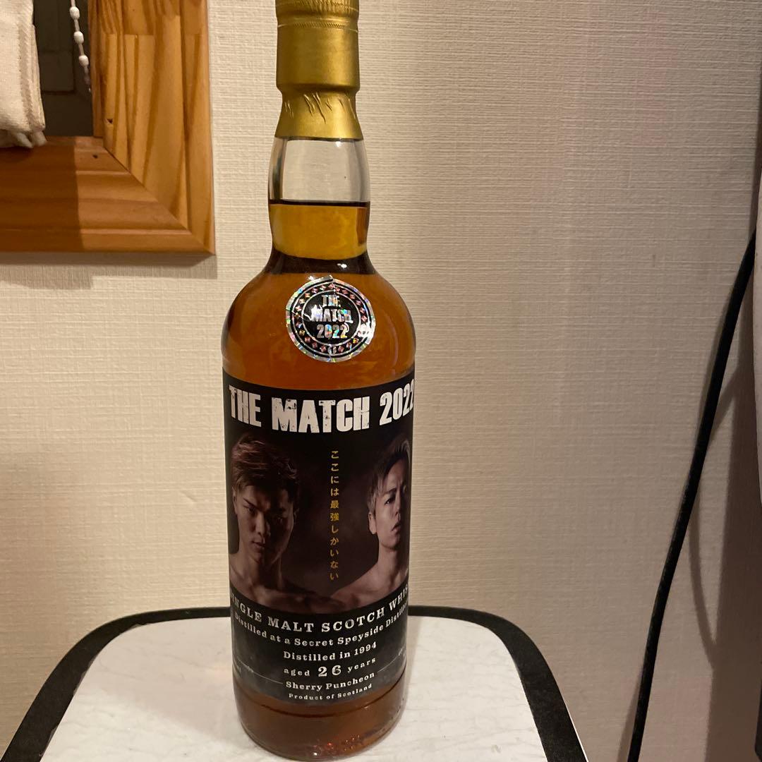 THE MATCH 2022 シングルモルトウイスキー 那須川天心 武尊 記念