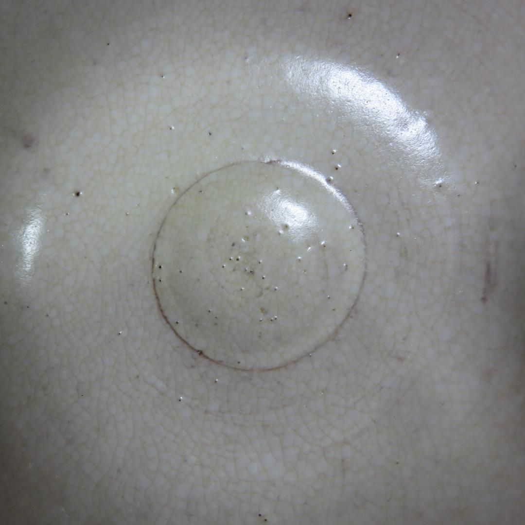 茶碗 白彩釉 粉引 実 共箱 木箱 ピンク 桃 茶道具 茶器 抹茶碗