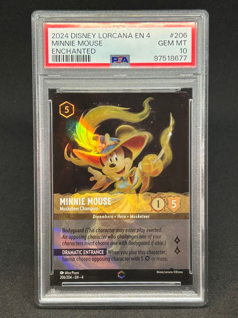 LORCANA ロルカナ enchanted ミニー PSA10