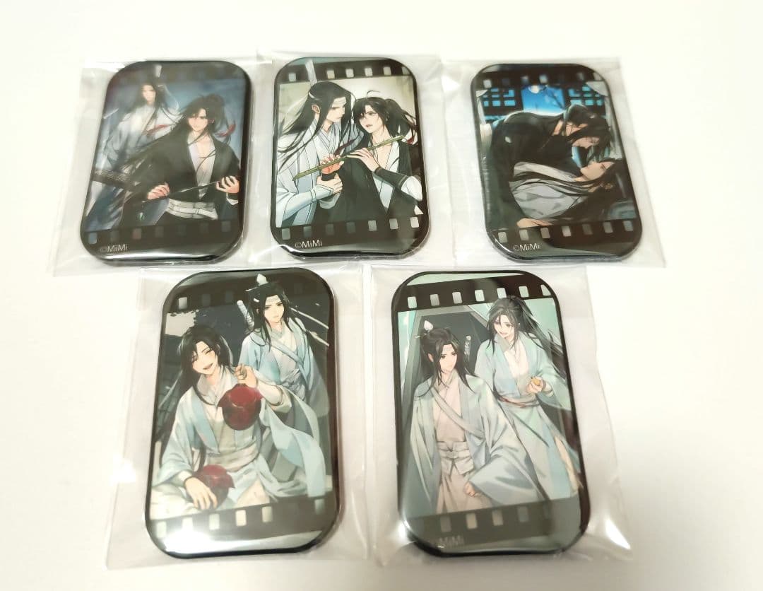 魔道祖師　缶バッジ　ヴィレッジヴァンガード