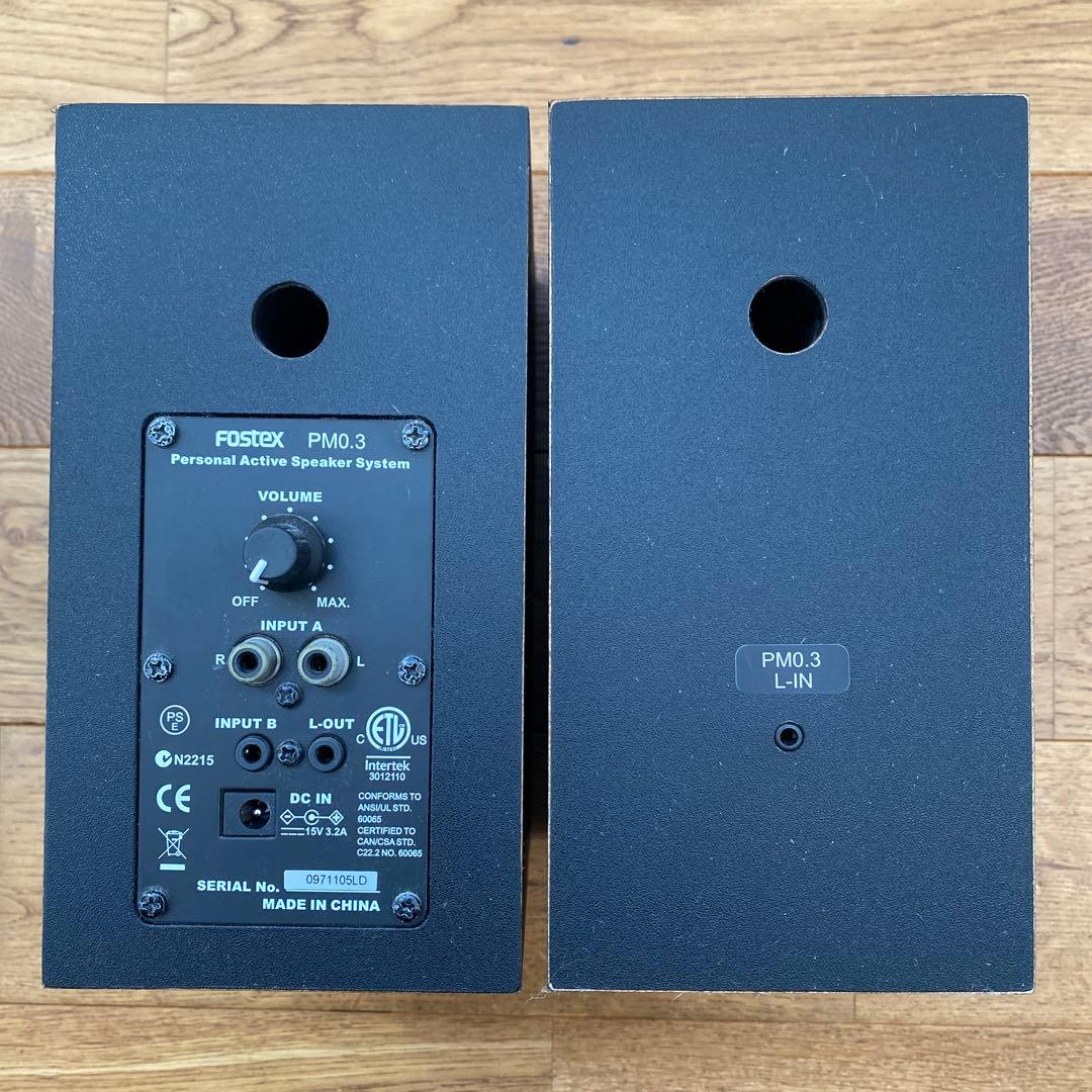 Fostex PM0.3 スタジオモニタースピーカー