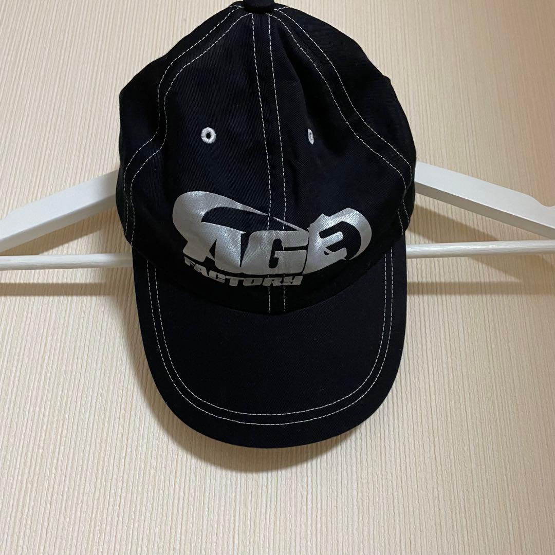 Age Factory コットンキャップ 黒
