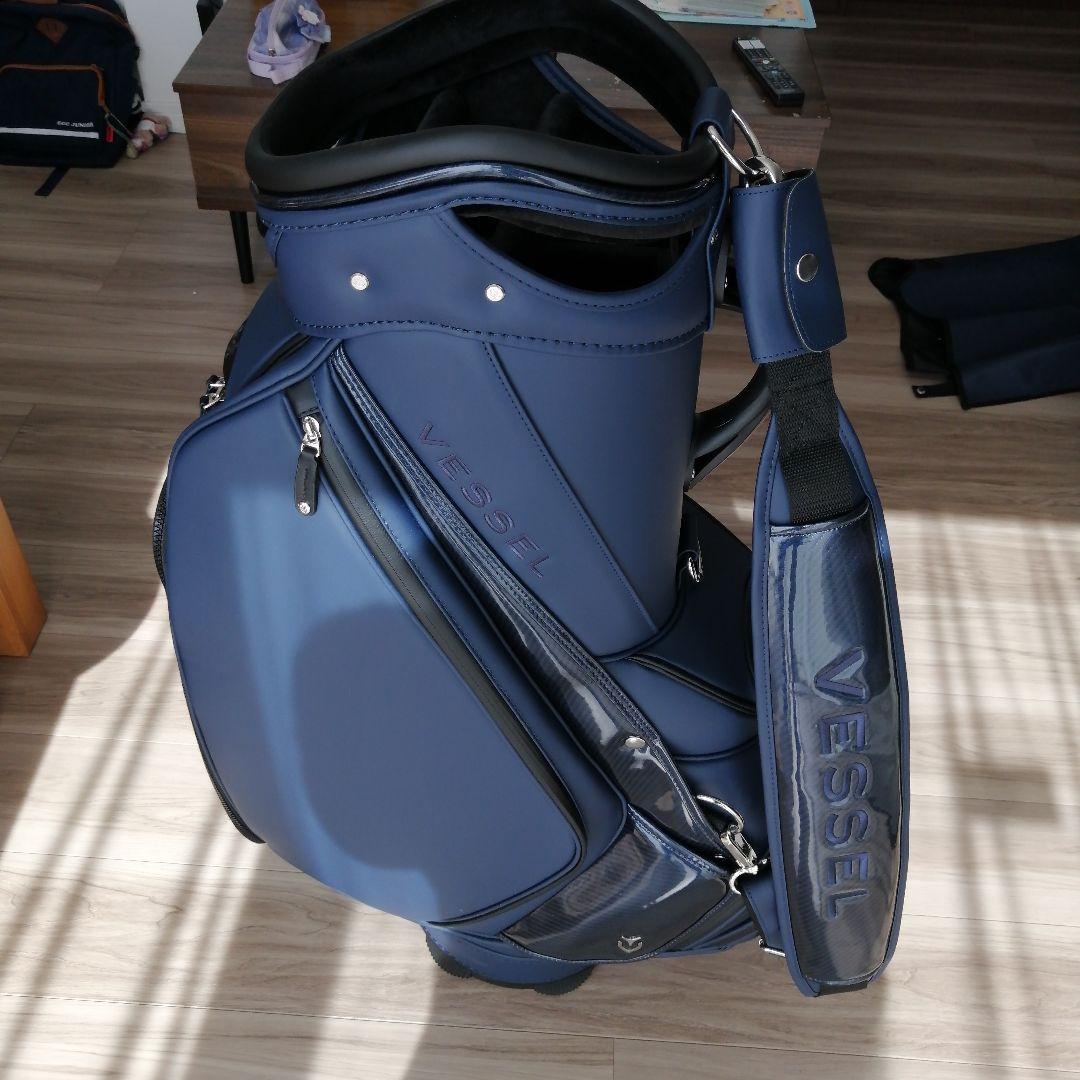 Vessel Prime 2.0 CarbonNavy キャディーバッグ