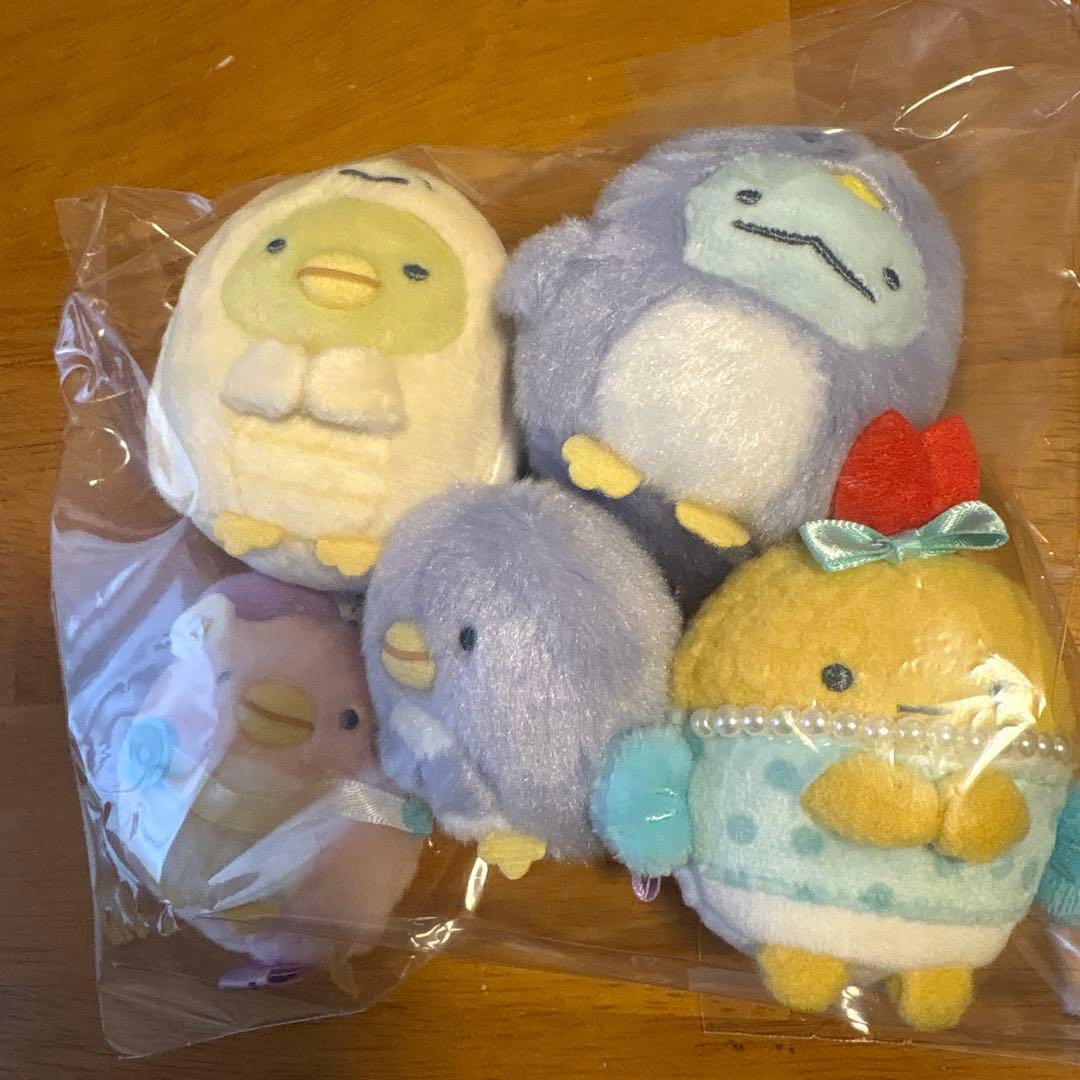 すみっコぐらし　ぺんぎんラグーンてのりぬいぐるみセット