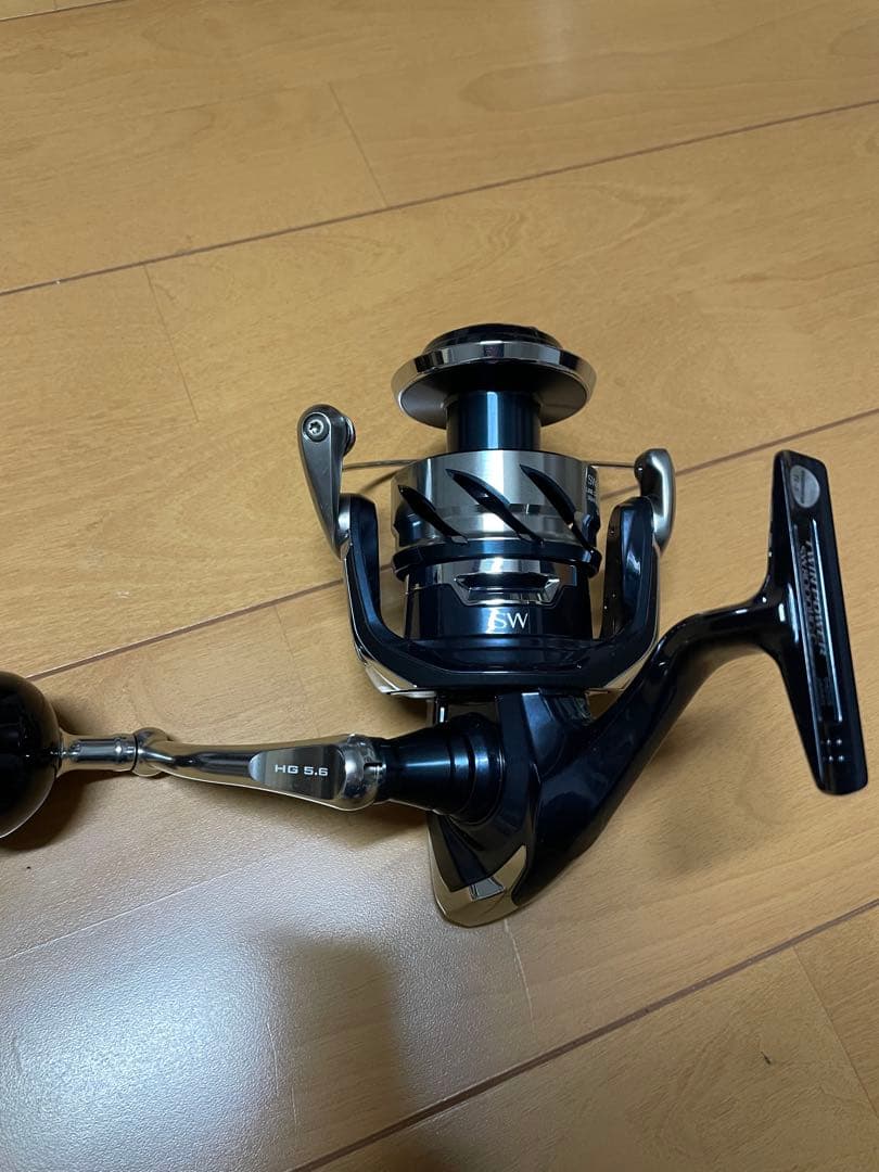 シマノ 21ツインパワーSW 8000HG + プラグ6本セット