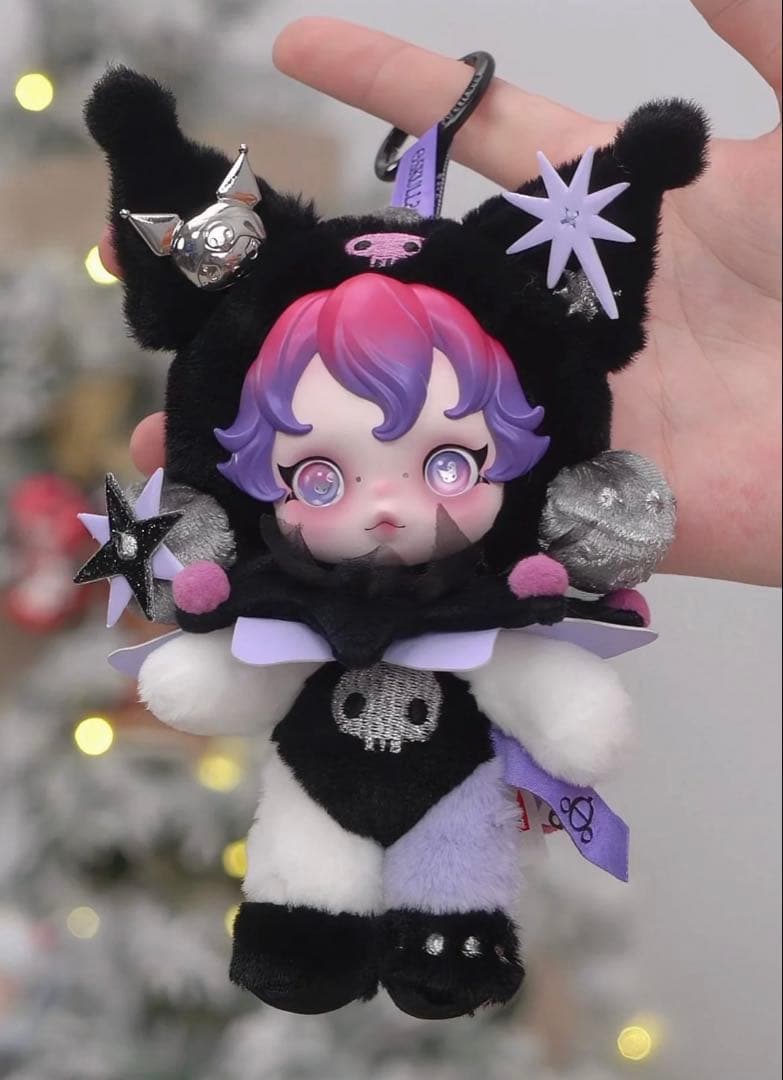 SKULLPANDA × サンリオ　ぬいぐるみペンダント　2点セット