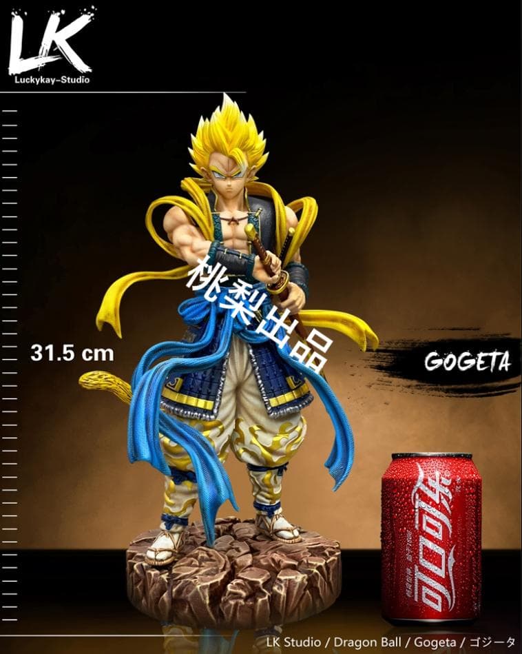 新品未開封『ドラコンボール』LK　ゴジータ　ブルー ガレージキット スタチュー