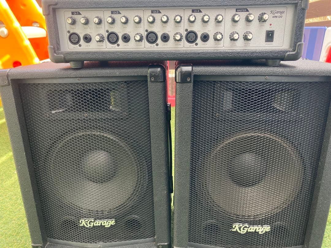 KIKUTANI K Garage KPA-120 PA セット売り