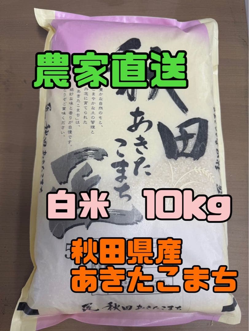 あきたこまち 白米 10kg 秋田県産