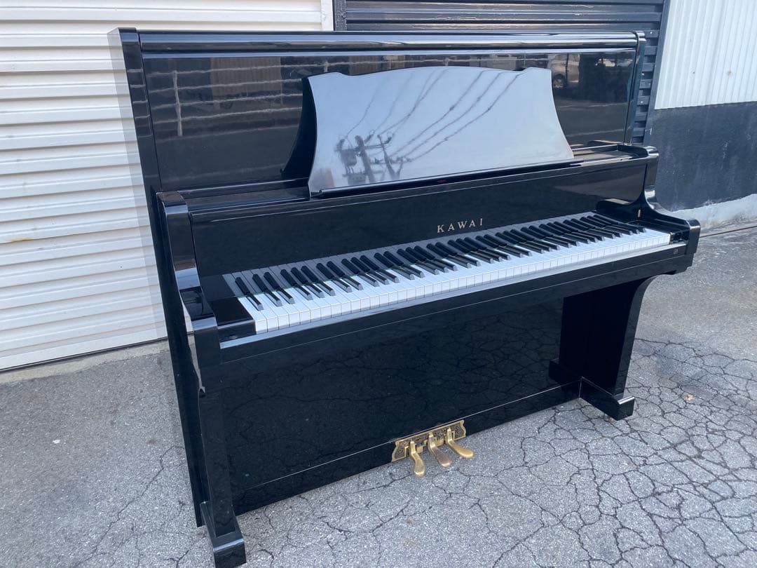 KAWAI KU-5B アップライトピアノ 黒