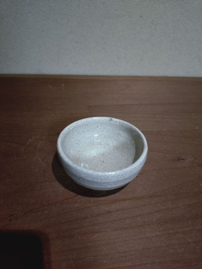 李朝 灰釉盃