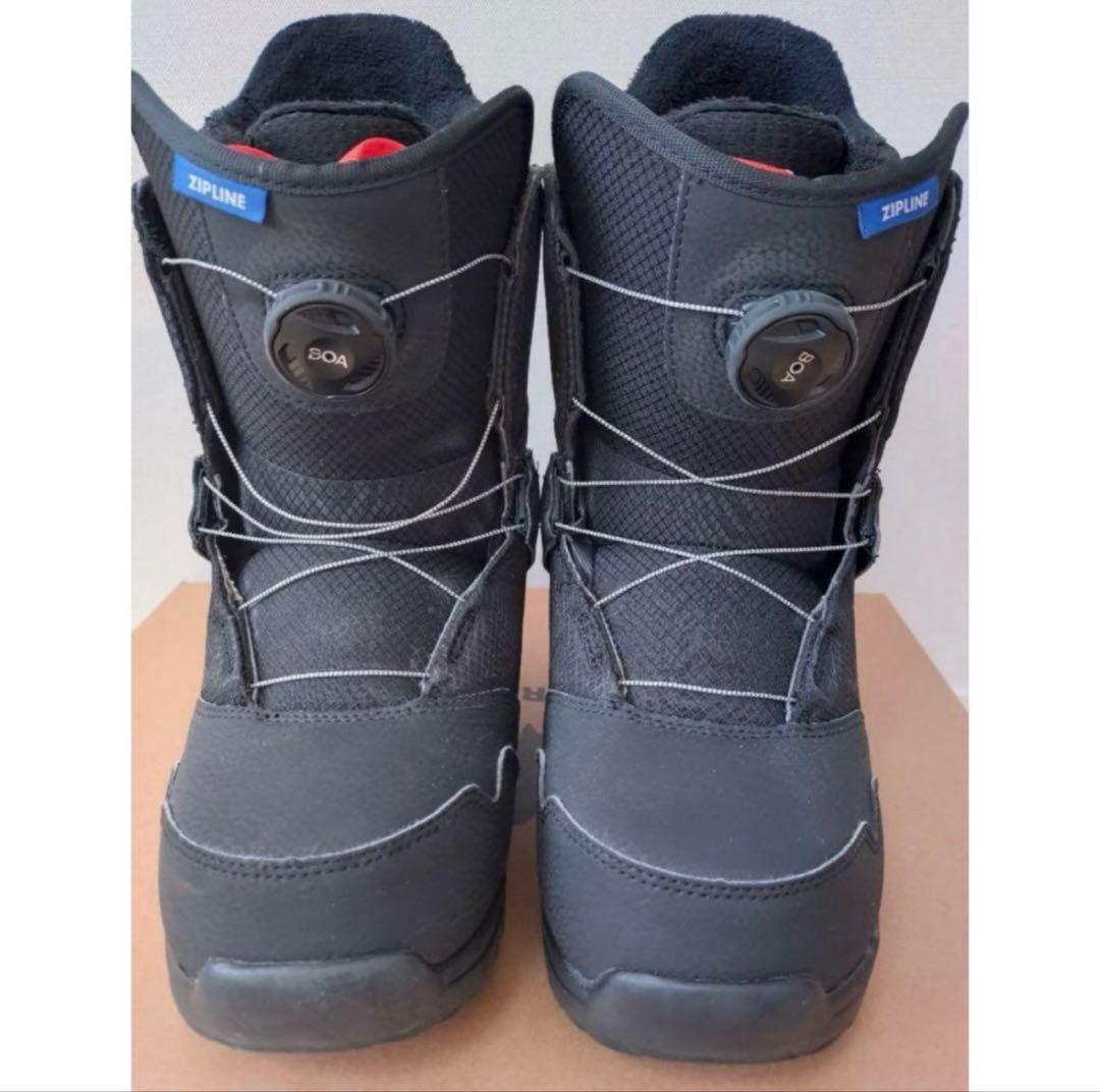 burton ZIPLINE BOA キッズ スノーボードブーツ 25センチ