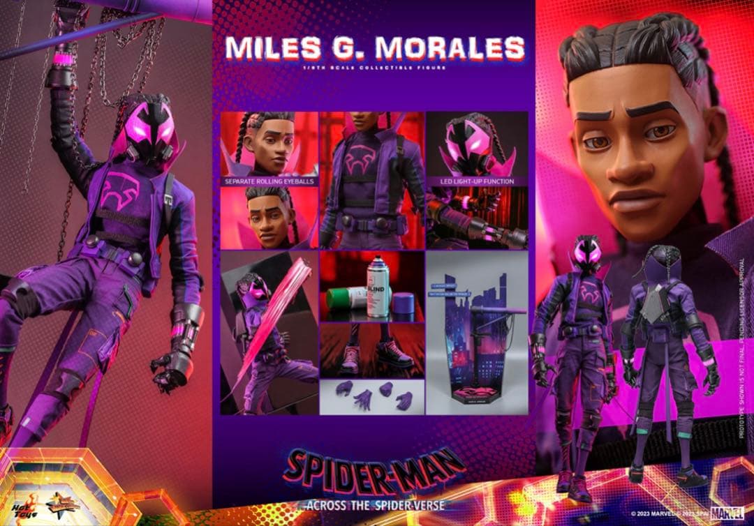 ホットトイズ　プラウラー　マイルズ・G・モラレス　アクロス・ザ・スパイダーバース