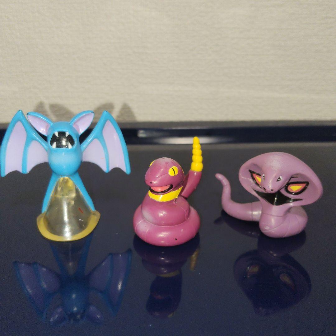 モンコレ 初期 ズバット、アーボ、アーボック ポケモン 希少 レア