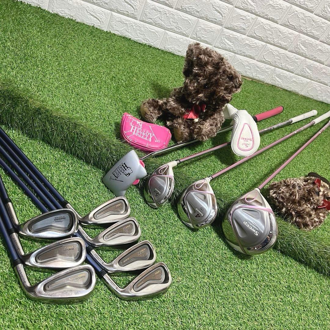 PRGR TOURSTAGE CL 可愛いレディースゴルフクラブ豪華11本セット