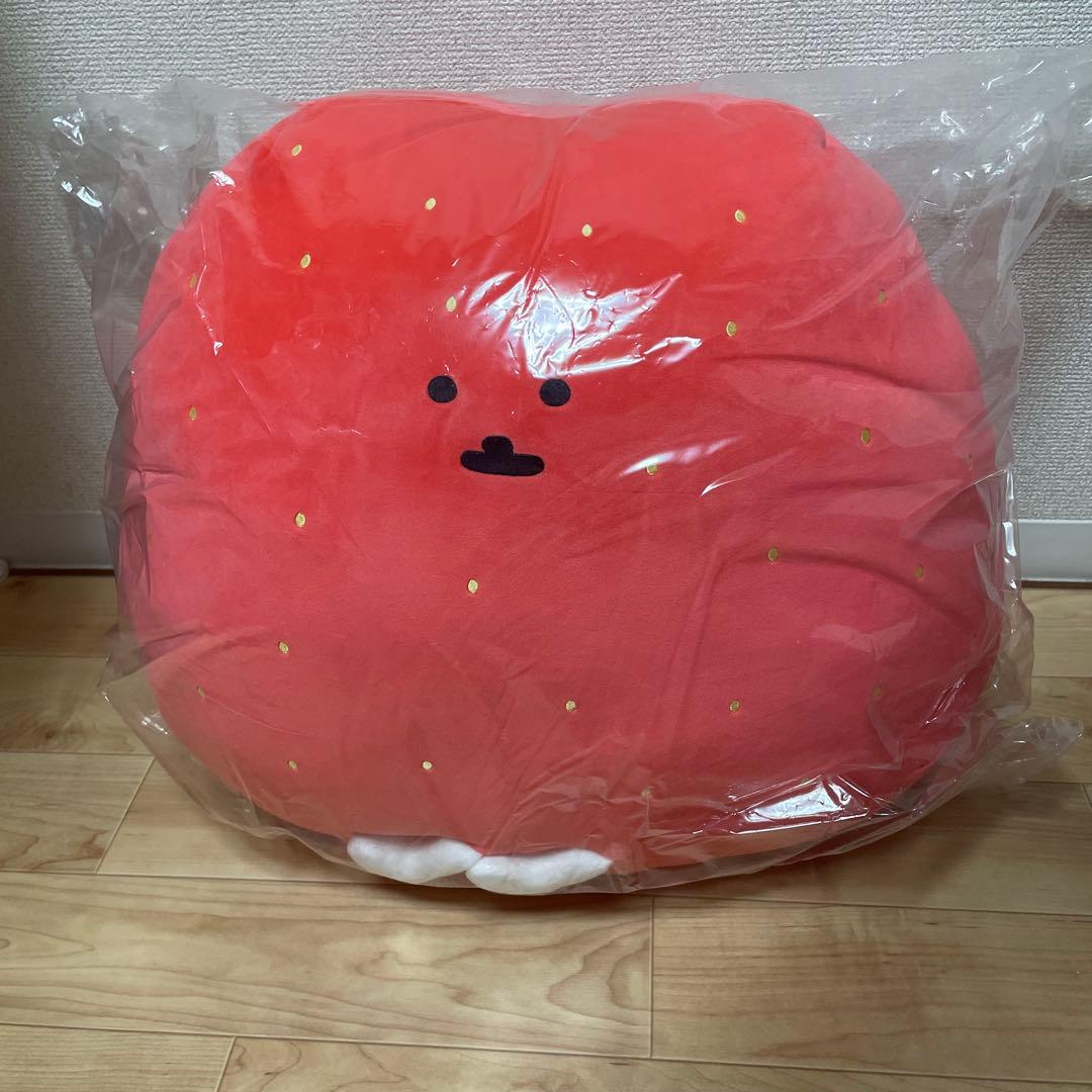 ナガノのいちご　ぬいぐるみくじ　A賞　超特大いちごぬいぐるみ