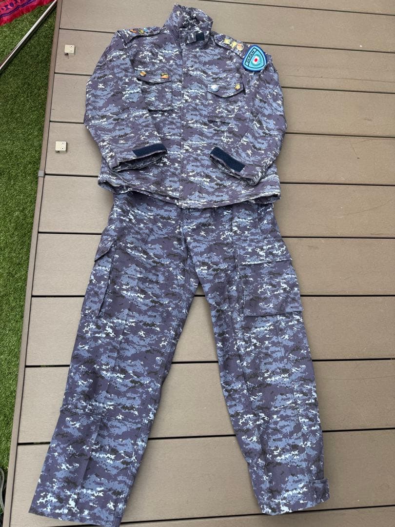 お値下げ　海上自衛隊　レプリカ　迷彩柄ジャケットとパンツセット