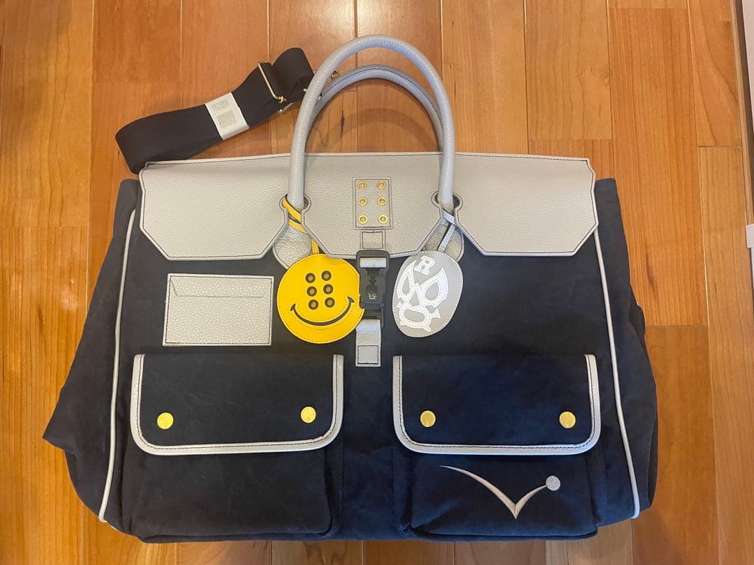 goody 美品 ラッセルノ ゴルフ ボストンバッグ ネイビー