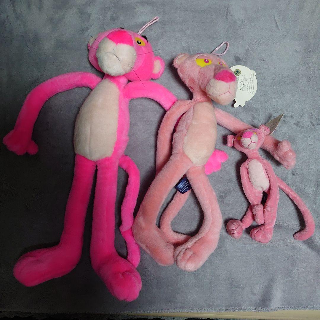 90年代 ピンクパンサー ぬいぐるみ ３体セット