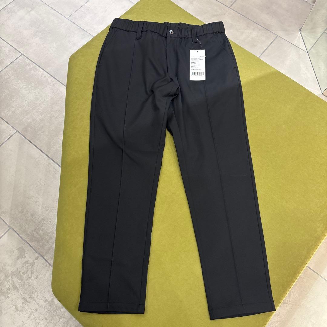 BANDEL ブラック ストレートパンツ