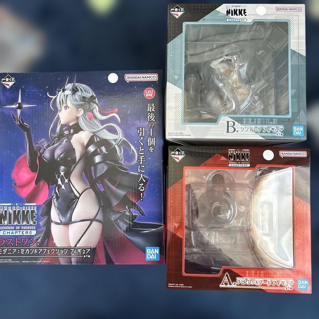 NIKKE ニケ 1番くじ A賞 ラピ B賞 シンデレラ ラストワン賞