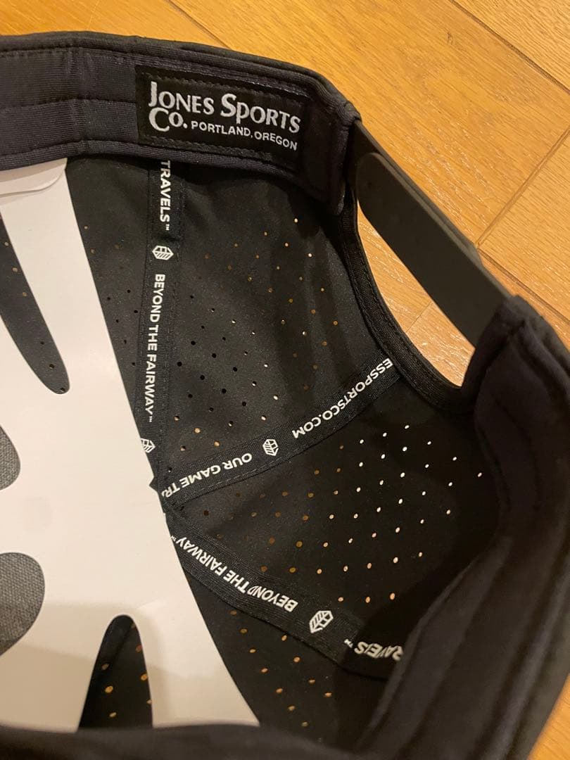 Jeiru Jones Sports Golf ゴルフ キャップ ブラック