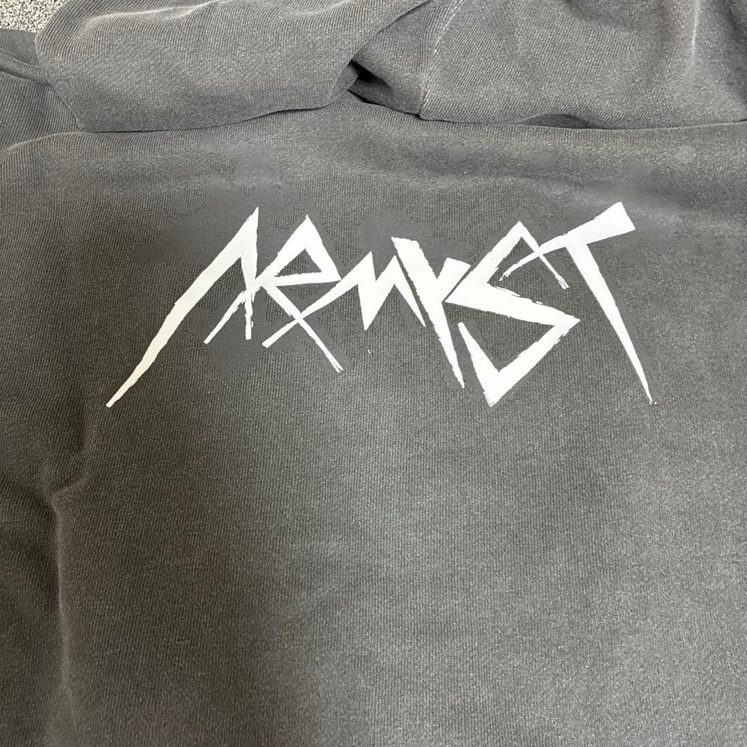 【美品】ARMYST ZIP-UP HOODY ジョングク ブラック M