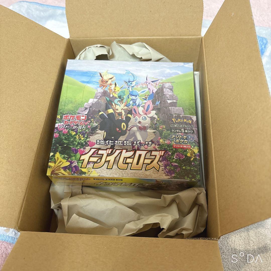 ポケモンカードゲーム イーブイヒーローズ　BOX シュリンク付き