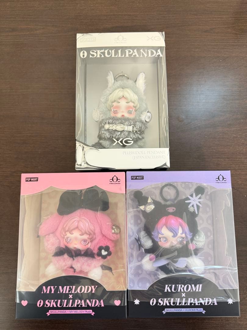 即日発送可　スカルパンダ クロミ マイメロディ xg ポップマート　３体セット