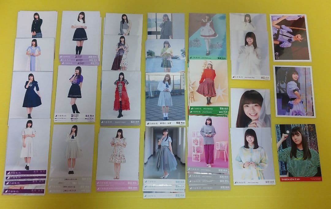 冨里奈央 初期 まとめ 生写真 乃木坂46