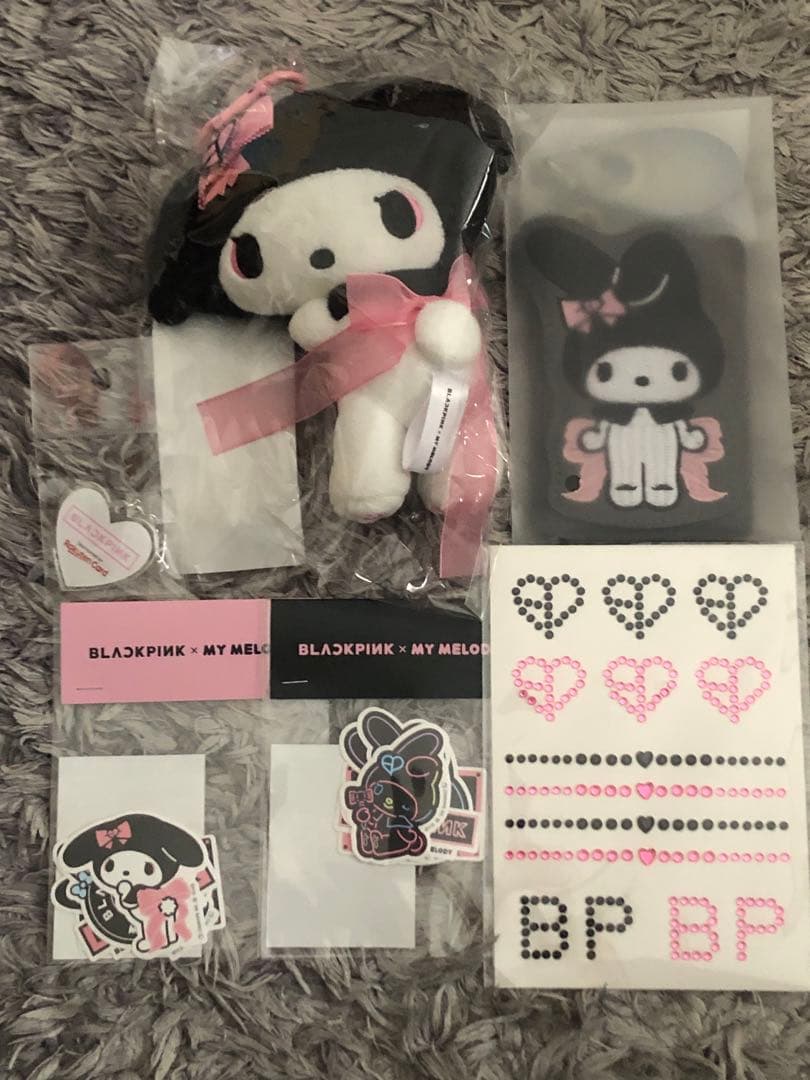 BLACKPINK × My Melody 4点セット おまけ付き