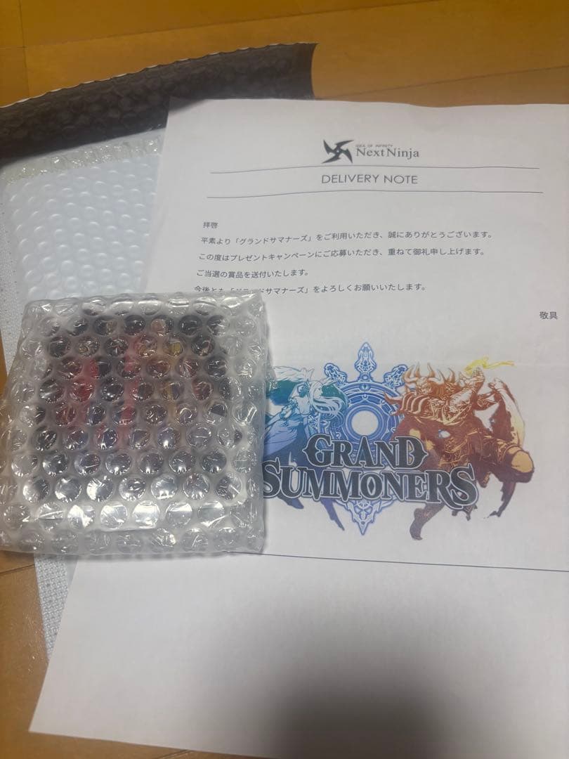 【限定品】グランドサマナーズ×ワンパンマン コラボアクリルスタンド 抽選、非売品