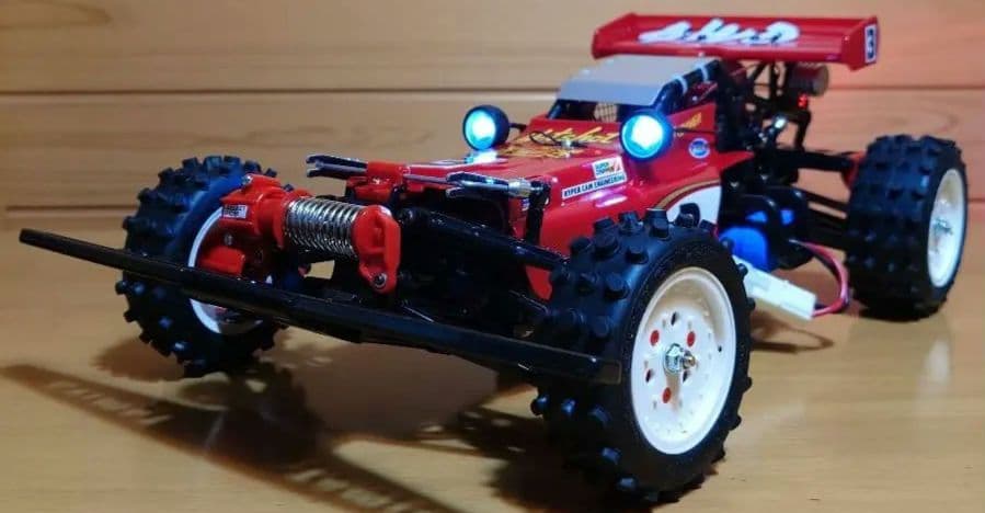 タミヤ完成モデルラジコンXB ホットショットフルセットLEDライト付新品未走行品