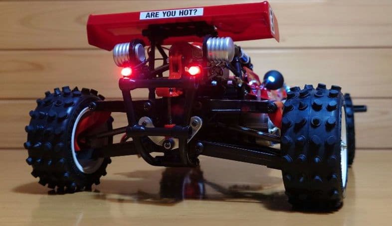 タミヤ完成モデルラジコンXB ホットショットフルセットLEDライト付新品未走行品
