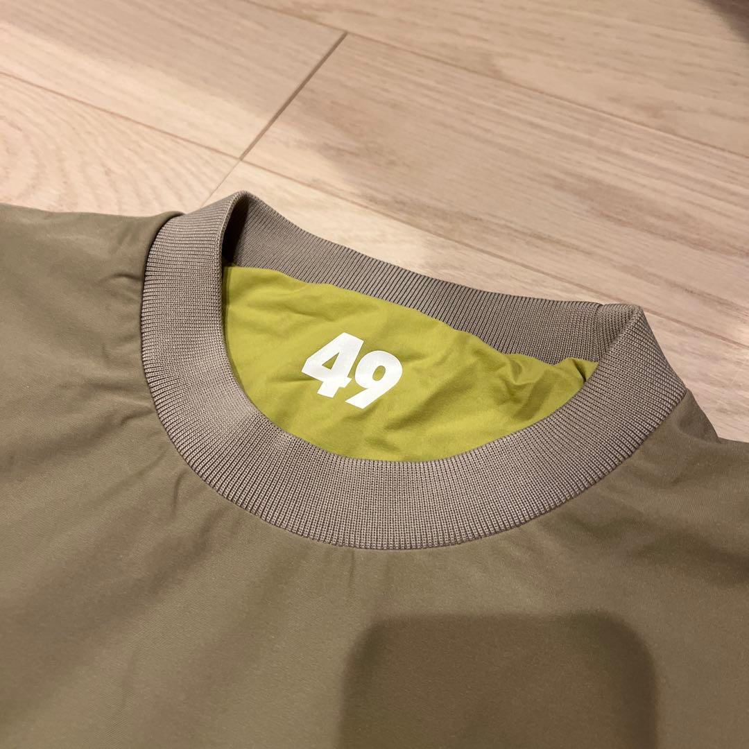 TFW49 オリーブグリーン ナイロン プルオーバー ジャケット