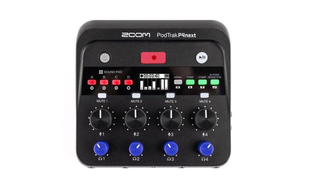 ズーム ZOOM マルチトラックレコーダー USBオーディオ機能付 P4next
