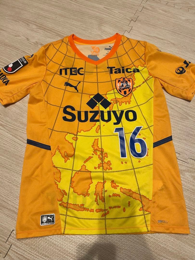 清水エスパルス 30周年限定ユニフォーム　＃16 西澤選手　サイズM