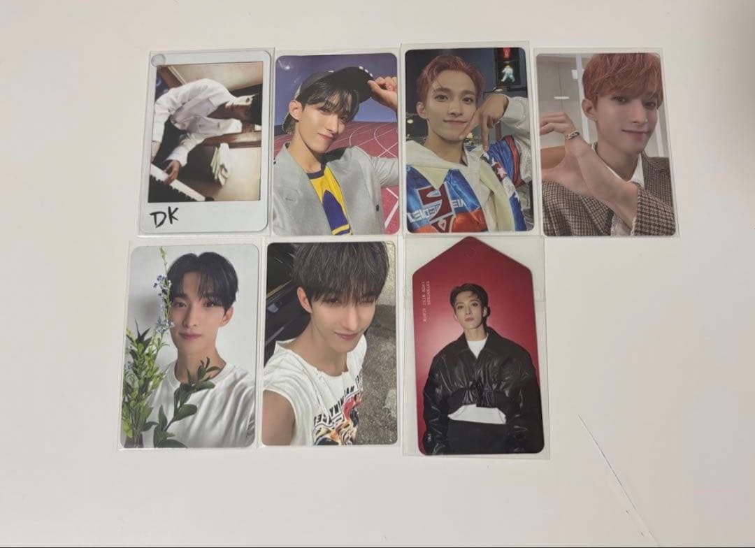 SEVENTEEN ドア ぬいぐるみ ドギョム アーティストメイド+トレカ4枚目