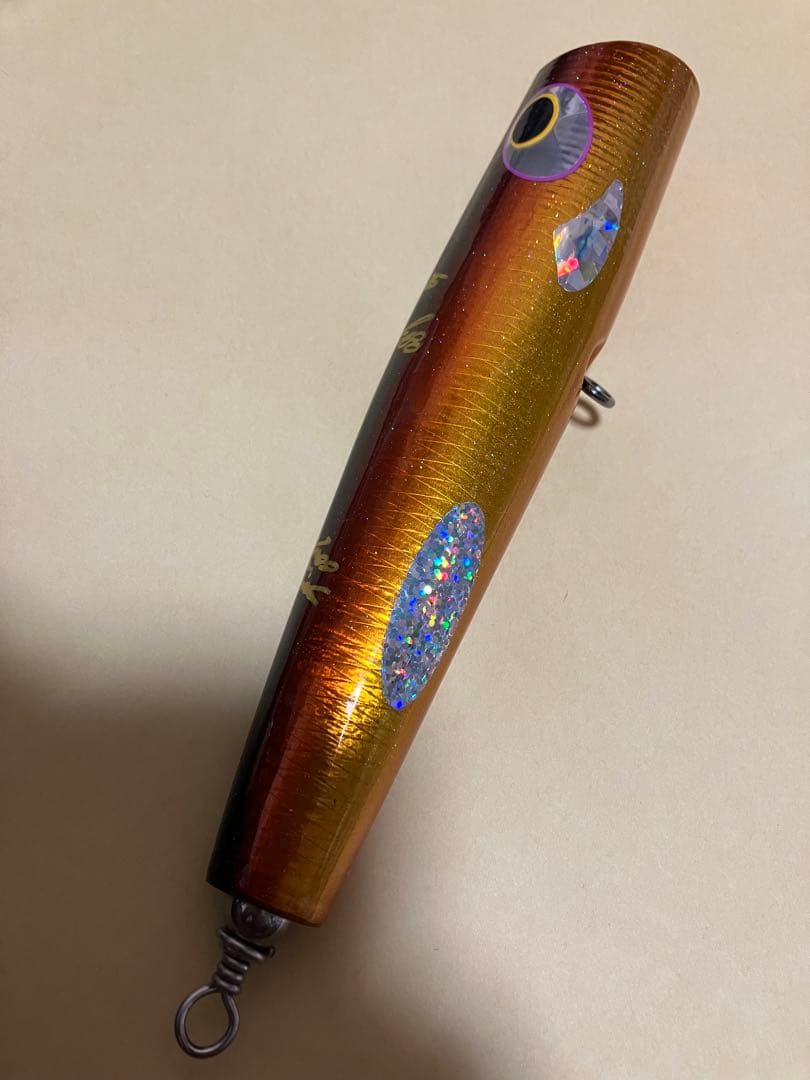 新品　若夏オーバル180 アカキン　貝田ルアー