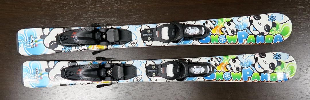 スワロー キッズ Jr. スキー板 90cm パンダ ビンディング 2点セット
